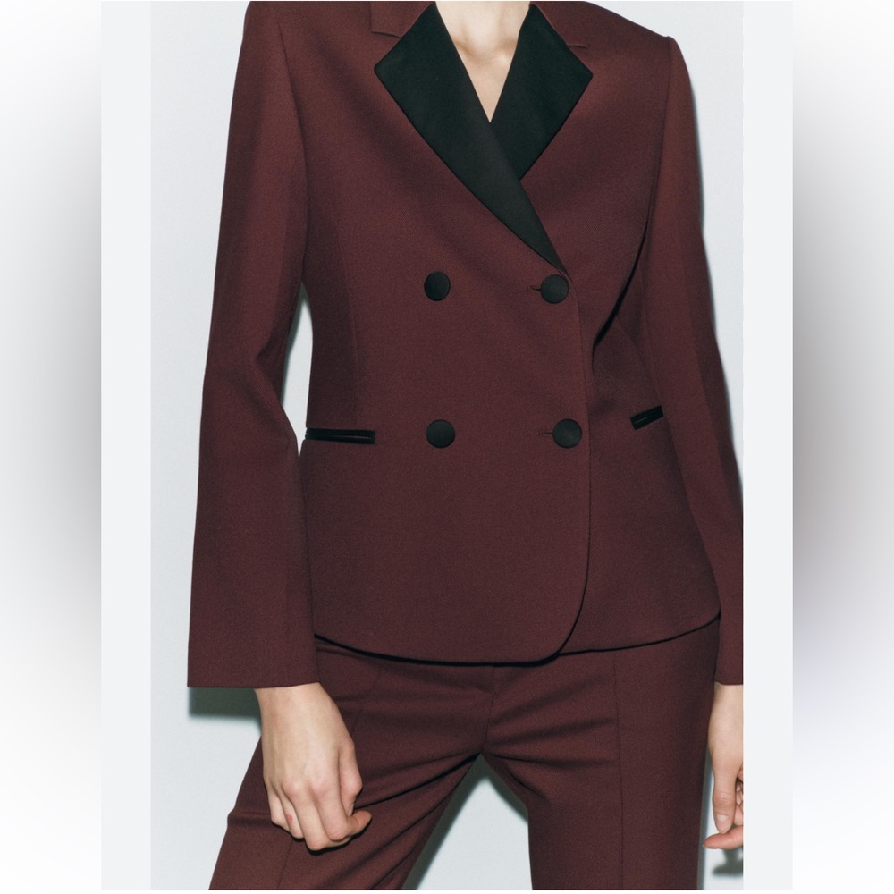 Zara MIXED BLAZER ZW COLLECTION